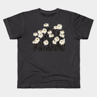 White flowers Kids T-Shirt